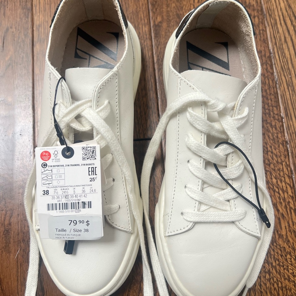 Zara Cream Women's Sneakers